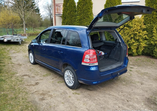 Opel Zafira cena 9500 przebieg: 297000, rok produkcji 2008 z Siedlce małe 781